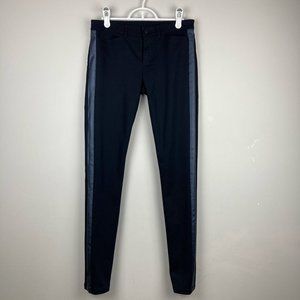 Club Monaco Navy Skinny Ankle Tuxedo Pants Size 2